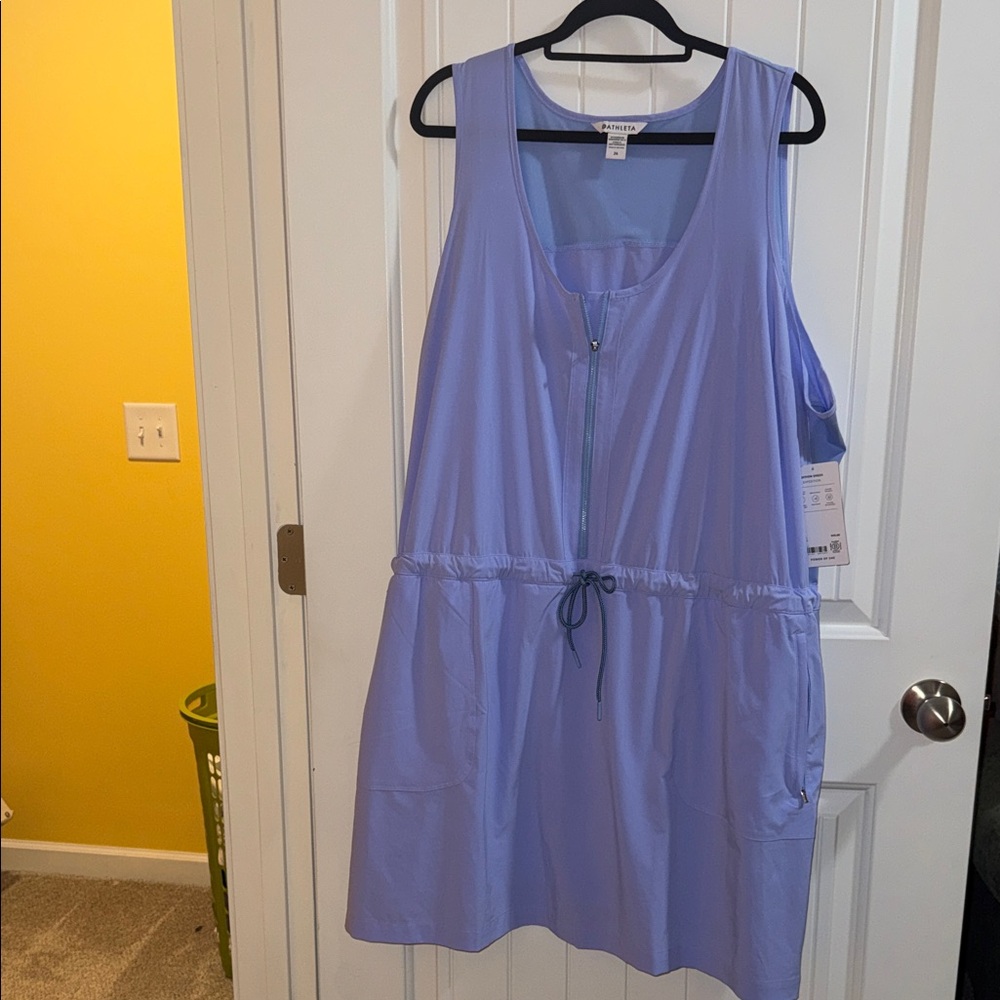 Athleta Light Blue Sleeveless Sports Dress